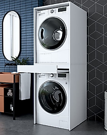 Çamaşır & Kurutma Makinesi Dolabı