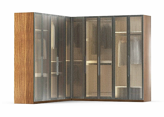 Köşe Gardırap Cam Profil Kapak (Metretül)