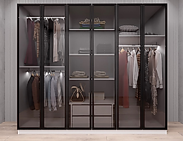 Gardırop Cam Kapak (Metretül)