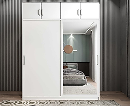 Gardırop Sürgülü ve Kapaklı ( Özel Ölçü Metretül)