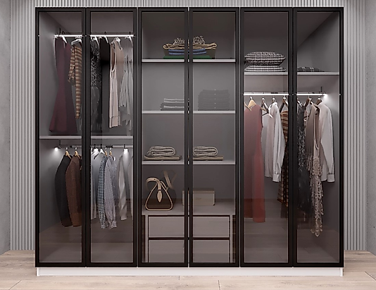 Gardırop Cam Kapak (Metretül)