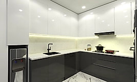 Glossmax Kapaklı  Mutfak Dolabı (Metretül Fiyatı)