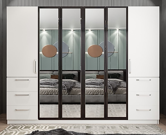 Gardırop Düz Kapak ve Profil Kapak ( Özel Ölçü Metretül)