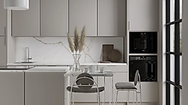 Parmak İzi Bırakmayan Mat Yüzey Mutfak Dolabı ( MAT YÜZEY) Özel Ölçü & Ücretsiz Keşif I Özel Ölçü Mutfak Dolapları